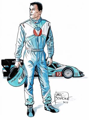 Bourgne | Lot 189 - Michel Vaillant, La cible en édition originale, agrémenté d’une dédicace. Proche de l’état neuf. | Septimus