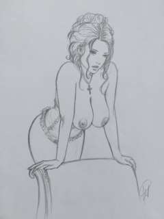 Paturaud | Original drawing  - Pin Up | Catawiki