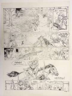 Legein, Pierre - 1 Original page - Dampierre T9 - Point de pardon pour les fi d‘garces - 2001