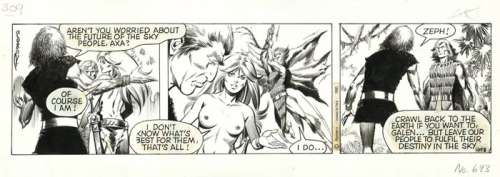 Enric badia Romero - 1 Original page - Axa - strip #1051 - 1981 | Catawiki