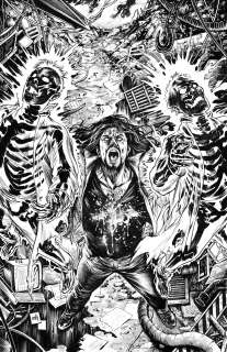 Mike Krome | "Mike Morgue: Evilution #1" Cover Art | Mike Krome