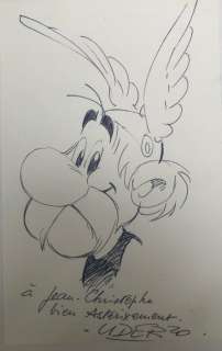 Uderzo, Albert - 1 Original commission drawing - Asterix - (années 1970) | Catawiki