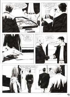 Roi, Corrado - 2 Original page - Dylan Dog Speciale #25 - "La piramide capovolta" - 2012 | Catawiki