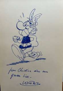Uderzo, Albert - 1 Dessin original dédicacé - Astérix - 1965 | Catawiki