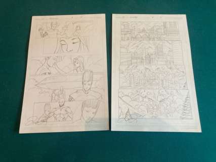 DeBalfo, Mike - 2 Original page - Soulfire #4 & #8 - (2010‘s)