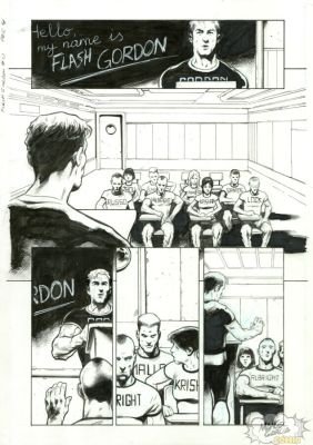 Manuel García | Flash Gordon #0 page 04 | Manuel García