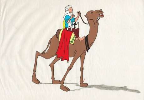 Tintin. Cellos originaux à la gouache Crabe | BDEnchères