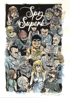 Matt Kindt - Spy Superb Issue 02 Page Cover
