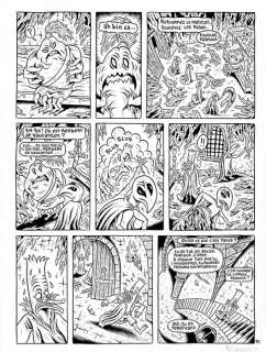 Blanquet, Stéphane - 1 Original page - Donjon Monsters T4 - Le Noir Seigneur - 2003 | Catawiki