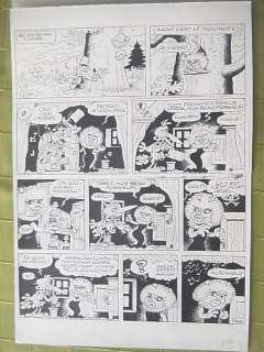 Macherot, Raymond | Original plate (p.14)  - Sibylline  - La dame en noir  - (1985) | Catawiki