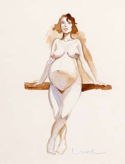 Loisel | Illustration Ã  l’aquarelle représentant une… | Millon