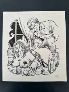 Géron, Jacques - 1 Original page - Attualita Nera #17 - 1989 | Catawiki