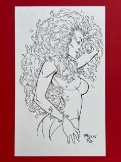 Edward "Ed" McGuinness / Dexter Vines - 1 Original drawing - Poison Ivy - 2015 | Catawiki