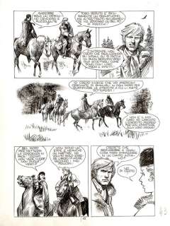 Trevisan, Giorgio - 1 Original page - Ken Parker - n. 33 | Catawiki