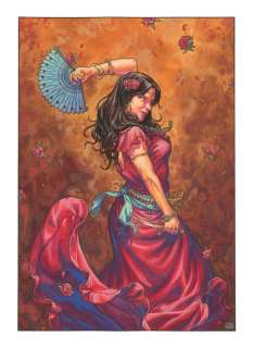 Bonacorsi, Gianenrico - 1 Original colour drawing - La Sagesse des Mythes - Carmen - 2023 | Catawiki