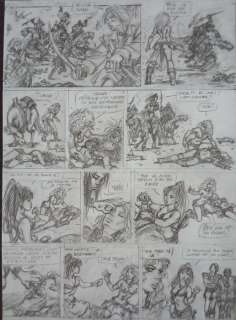 Dany - 1 Original preliminary page - Les Guerrières de Troy T1 - Yquem le généreux - 2010 | Catawiki