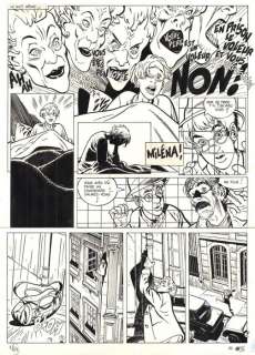 Dodier, Alain - 1 Original page - Jerome K. Jerome Bloche T7 - Un Oiseau pour le Chat - 1990 | Catawiki