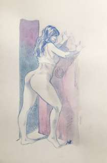 Jula, Andrea - 1 Original colour drawing - Druuna | Catawiki