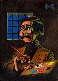 Magnus (Roberto Raviola) - "Autoritratto", 1973 | Urania Casa d’Aste