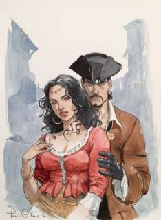 Critone, Luigi - 1 Original colour drawing - Le Scorpion - Le Scorpion et Méjaï | Catawiki