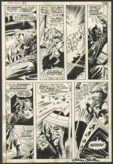 Gene Colan - CAPTAIN AMERICA #125 Interior Page | ComicConnect