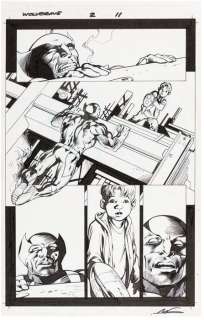 Alan Davis - Original page - Wolverine - #2 pag.11 - 2013 | Catawiki