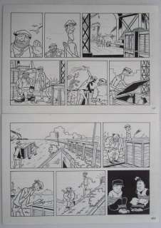 Morjaeu , Luc - 1 Original page - Suske en Wiske 319 - Suske de rat - Page 41 - 2015 | Catawiki