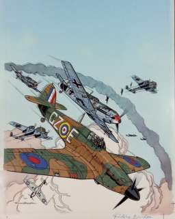 Bergese, Francis - 1 Bleu de coloriage original - Biggles - 1993 | Catawiki