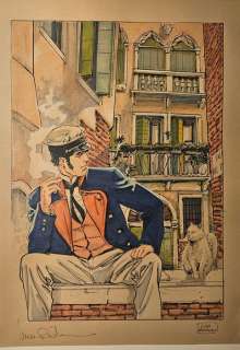 Raimondo, Luca - 1 Original drawing - Corto Maltese - Omaggio a Pratt - 2024 | Catawiki