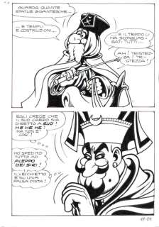 Magnus - 1 Original page - La Compagnia della Forca #17 - "I Due Genii Siamesi" - 1978 | Catawiki