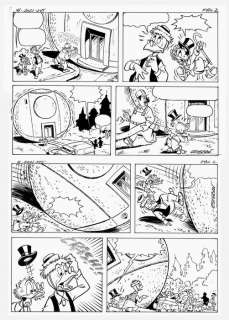 Esteban - 3 Original drawing - Uncle Scrooge - H-2021-245 - Paredes flexibles - 2021 | Catawiki