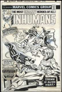 Kane, Gil - INHUMANS #1 Cover