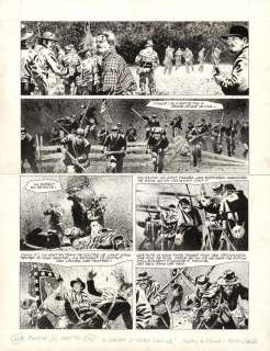 Steve Cuzor - Planche originale n°118 - Le combat d‘Henry Fleming