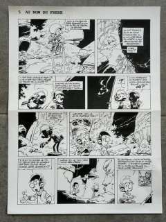 Seron, Pierre - 1 Original page - Les Petits Hommes - T42 - page 5 - Au Nom du Frère - 2006 | Catawiki