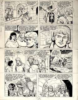 Sirius - 1 Original page - Les Timour T16 - Le Serment d’Hastings - 1962 | Catawiki