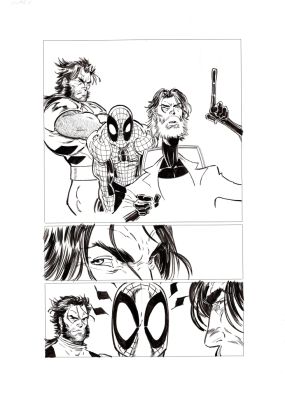 Kaare Andrews | Spider-man & Wolverine # 8 pg11 | More Great Art