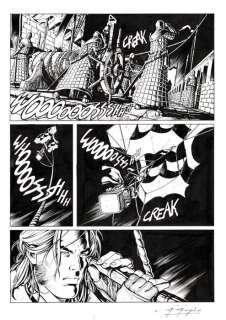 Gregorini, Gianluigi - 1 Original page - Dragonero #10 - "Le fosse dei Fargh" - 2014 | Catawiki