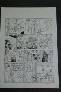 Ferry - 1 Original page - Ian Kaledine T6 - Le Couteau de braise - 1987 | Catawiki