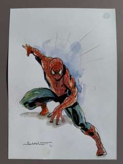 Stefan Sombetzki - 1 Original colour drawing - Spiderman - 2022 | Catawiki