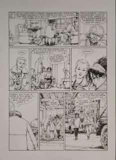 Faure, Michel - 1 Original page - La piste cavalière - 2017 | Catawiki