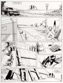 Guérineau - Le Chant des Stryges, planche n°37 Ã  l‘encre de…