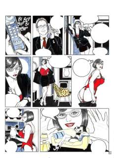 Casotto, Giovanna - 1 Original colour page - Selen - Pornostar-"le bon gente" - 1990 | Catawiki