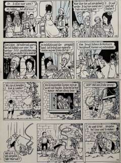 Geerts, Paul / Vandersteen, Willy - 1 Original page - Suske en Wiske - Beminde Barabas - 1975 | Catawiki