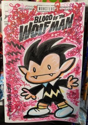 PATRICK the WOLF BOY 6.5” x 10” comic book Sketch cover by Art Baltazar | eBay US