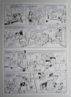 Bosschaert, Jan - 1 Original page - De Geverniste vernepelingskes - Dina Tersago en Saartje Vandendriessche - Plaat 1 | Catawiki