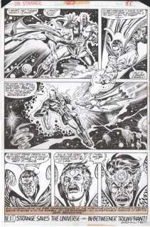 Sutton, Tom / Chan, Ernie - 1 Original page - Doctor Strange - #27 - 1977 | Catawiki