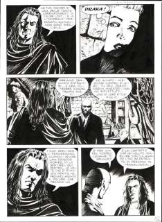 Dotti, Maurizio - 3 Original page - Dampyr #94 - "Lo stregone senza volto" - 2008 | Catawiki