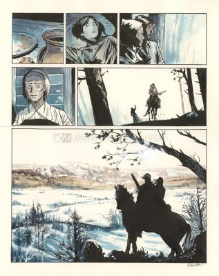 Bernard Vrancken | Nouvelle France, Chapitre I, planche orig | Daniel Maghen