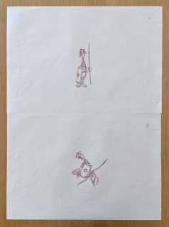 Studios Uderzo - 2 Original preliminary drawing - Astérix - Romains de la Légion de César | Catawiki