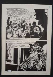 Magnus & Bunker - 1 Original page - Alan Ford - Lo Spennagrulli - 1972 | Catawiki